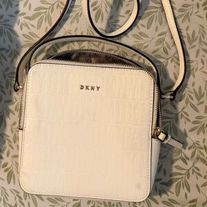 DKNY White Crossbody Bag